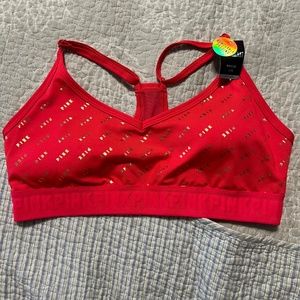 BNWT PINK Victoria Secret Sports Bra Size Large